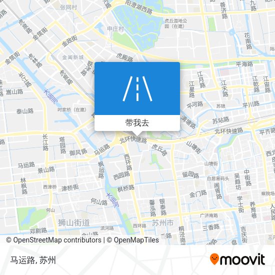 马运路地图