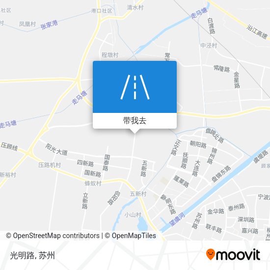 光明路地图