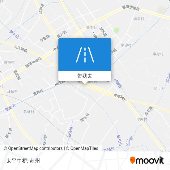 太平中桥地图