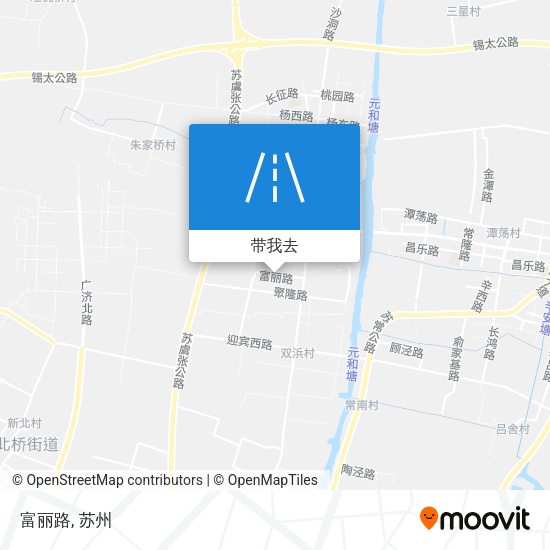 富丽路地图