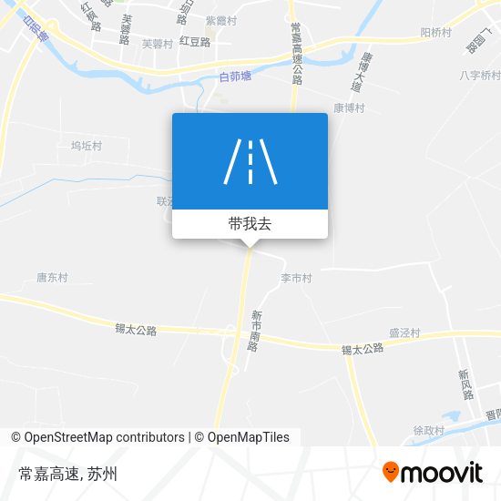 常嘉高速地图