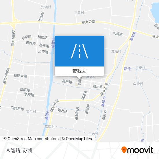常隆路地图