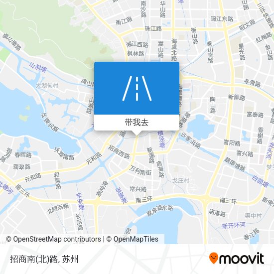 招商南(北)路地图