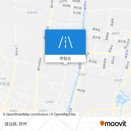 捷达路地图