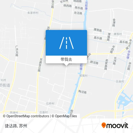 捷达路地图
