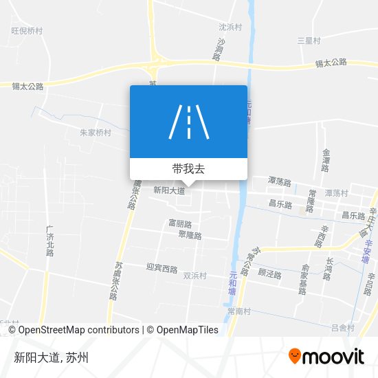 新阳大道地图