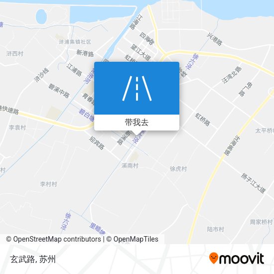 玄武路地图