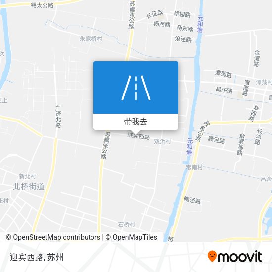迎宾西路地图