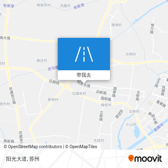 阳光大道地图