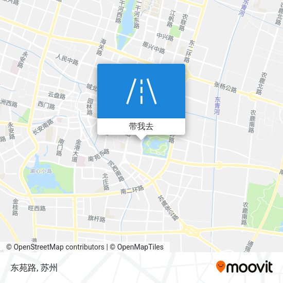 东苑路地图