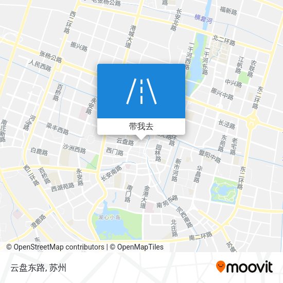 云盘东路地图