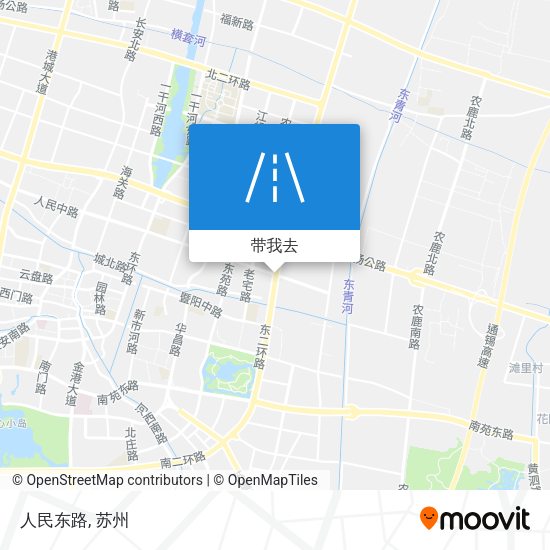 人民东路地图