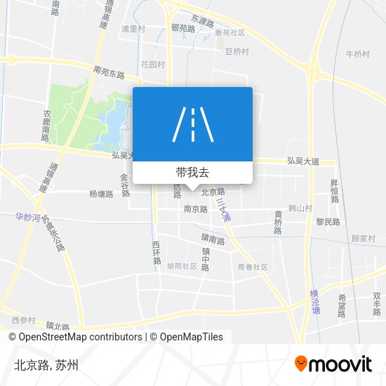 北京路地图