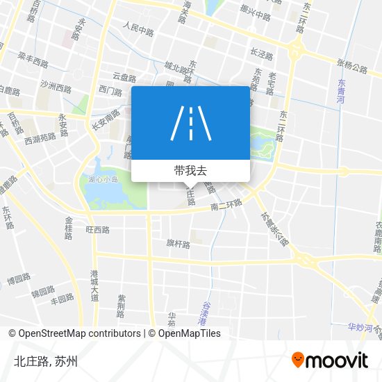 北庄路地图