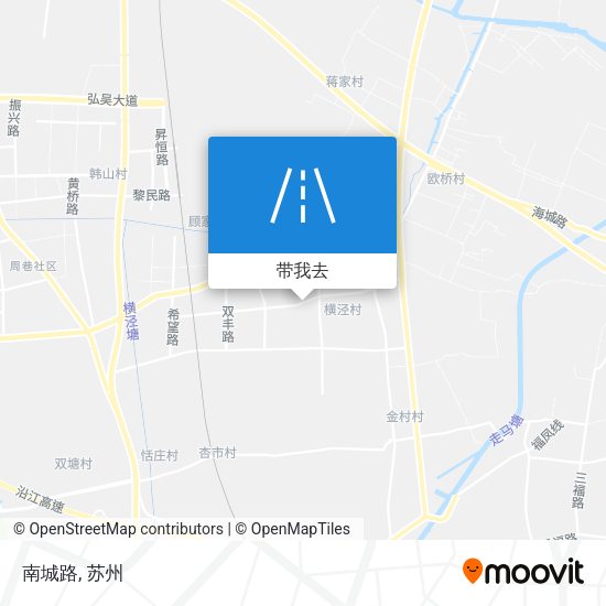 南城路地图