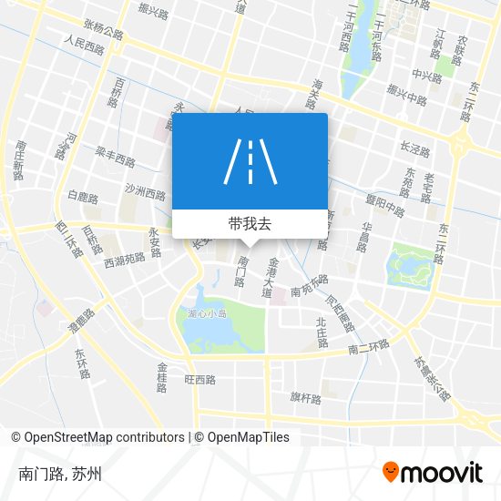 南门路地图