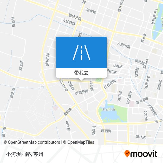 小河坝西路地图