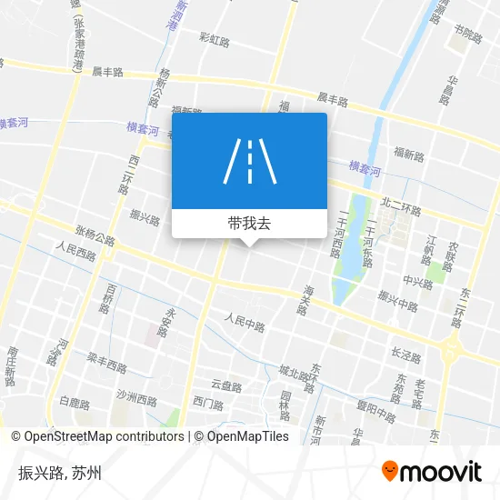 振兴路地图