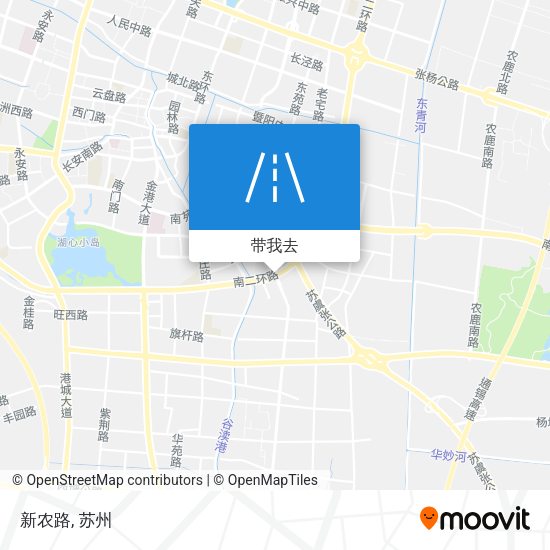 新农路地图