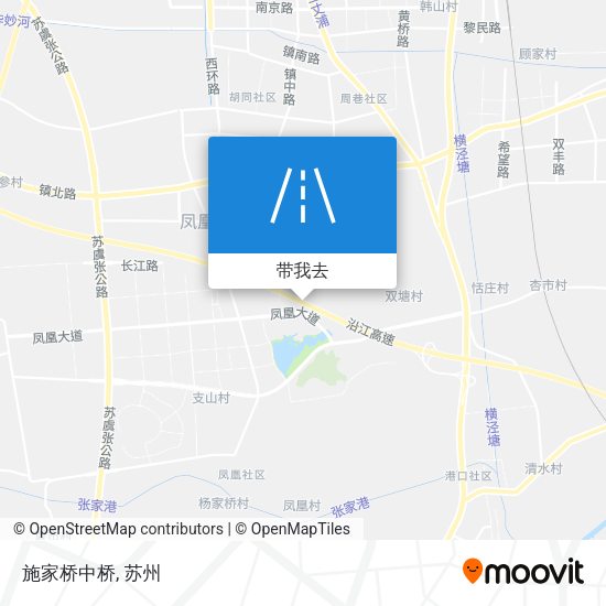 施家桥中桥地图