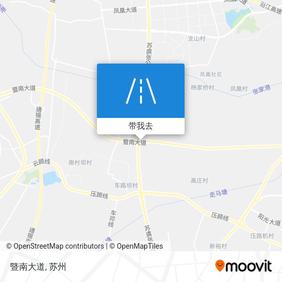暨南大道地图