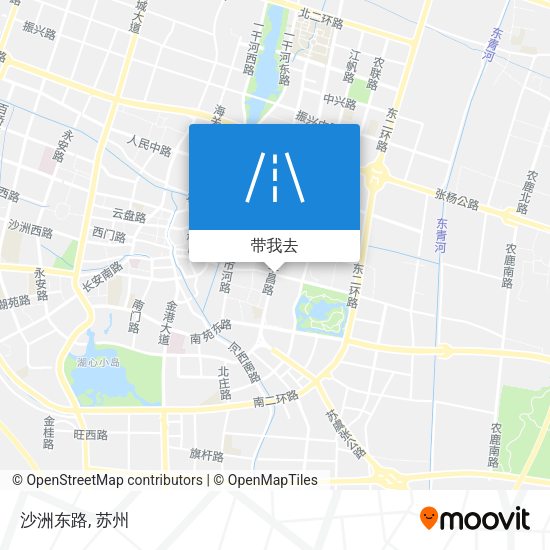 沙洲东路地图
