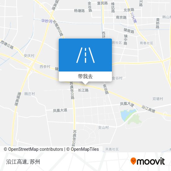 沿江高速地图