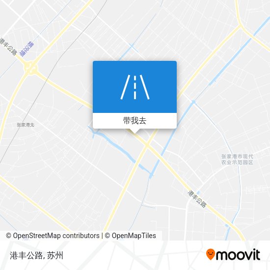 港丰公路地图