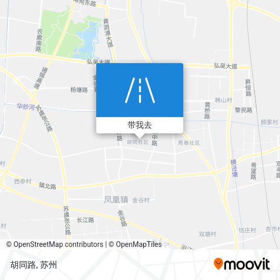 胡同路地图