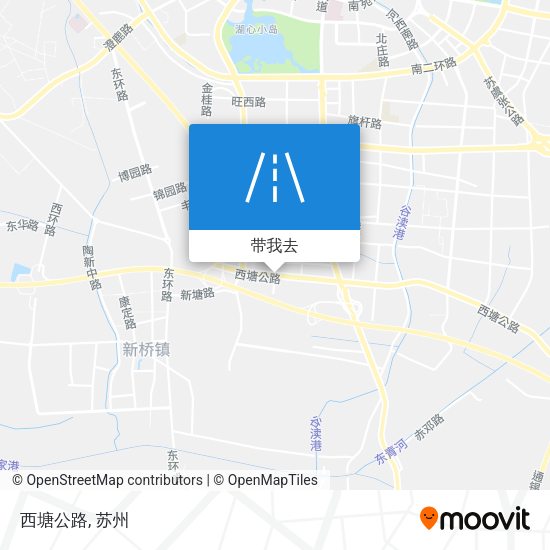 西塘公路地图