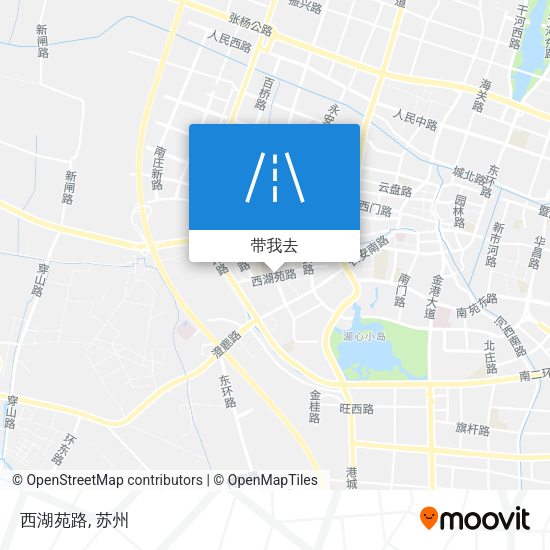西湖苑路地图