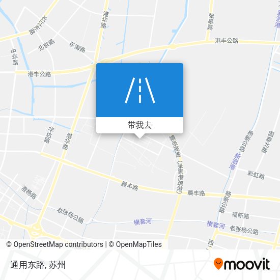 通用东路地图