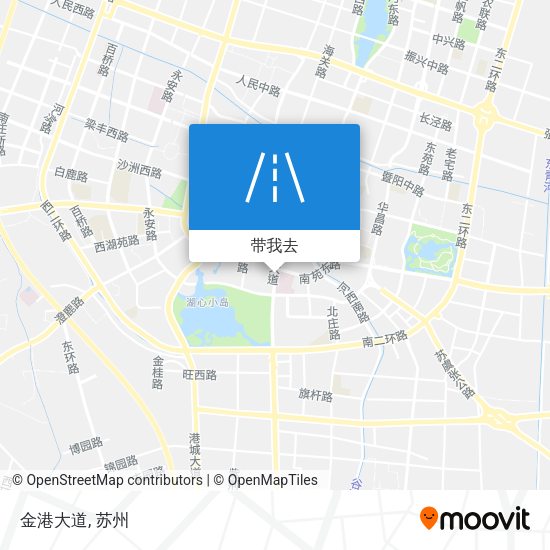 金港大道地图