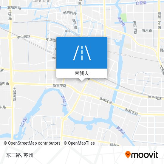 东三路地图