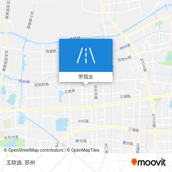 五联路地图