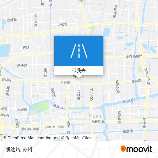 凯达路地图