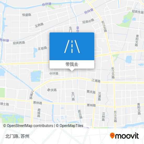 北门路地图