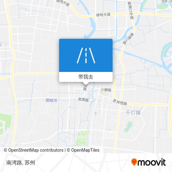 南湾路地图