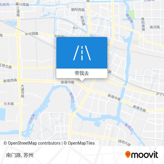 南门路地图