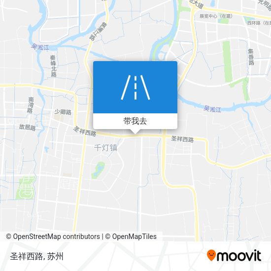 圣祥西路地图
