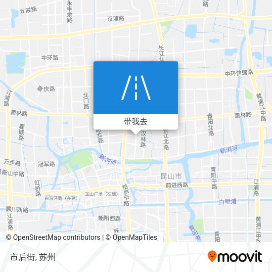市后街地图