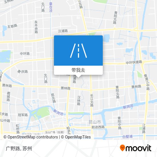 广野路地图