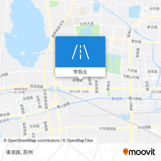 康居路地图