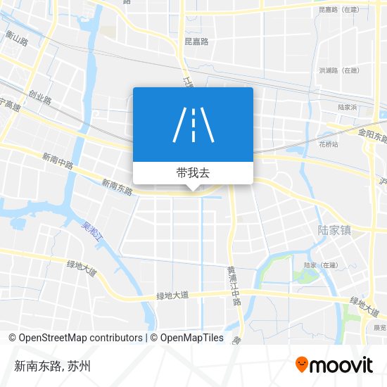 新南东路地图