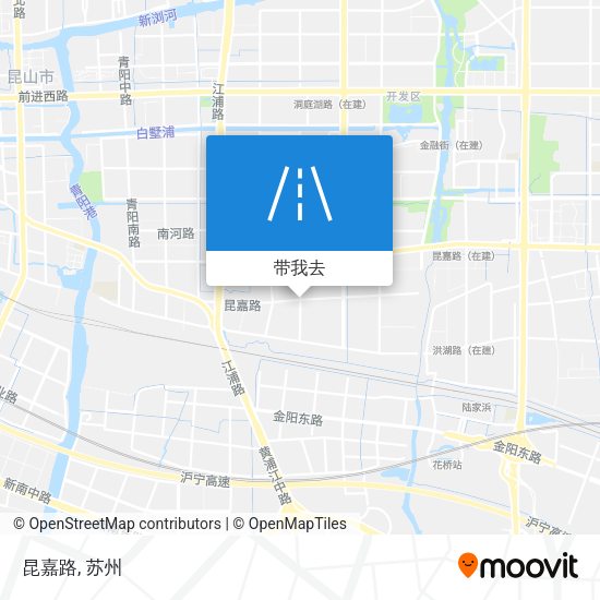 昆嘉路地图