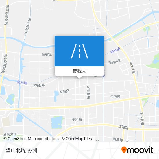 望山北路地图