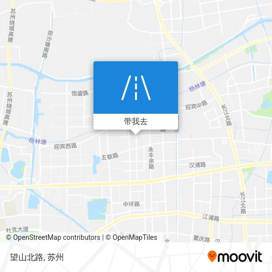 望山北路地图