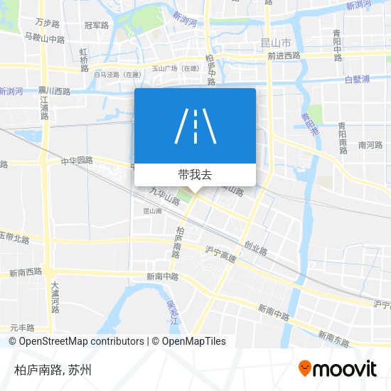 柏庐南路地图