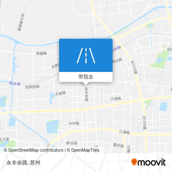 永丰余路地图