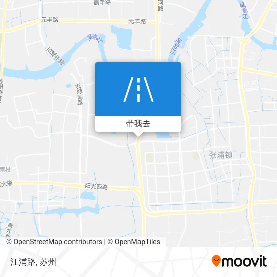 江浦路地图